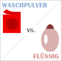 Waschpulver oder flüssig?