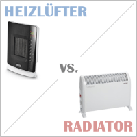 Heizlüfter oder Radiator?
