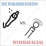 Microdermabrasion oder Hydrafacial Gesichtspflege