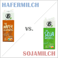 Hafermilch oder Sojamilch?