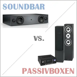 Soundbar oder Lautsprecher mit Verstärker