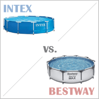 Intex oder Bestway Frame-Pools