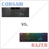 Corsair oder Razer Gaming-Tastatur