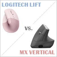 Logitech Lift oder MX Vertical? (Computermäuse)