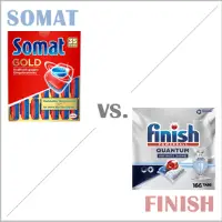 Somat oder Finish? (Spülmaschinentabs)