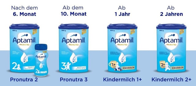 Aptamil vs Hipp Babynahrung Unterschiede