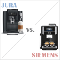 Jura oder Siemens? (Kaffeevollautomaten)