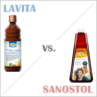 Lavita oder Sanostol? (Nahrungsergänzungsmittel)