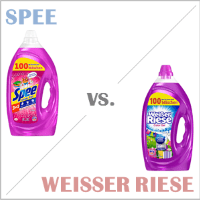 Spee oder Weißer Riese? (Colorwaschmittel)