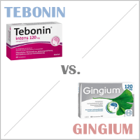 Tebonin oder Gingium? (Ginkgo-Präparate)
