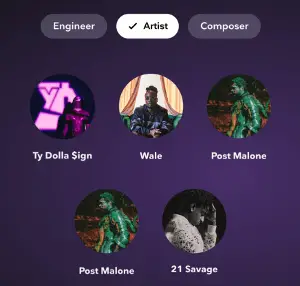 Tidal vs Apple Music Künstler