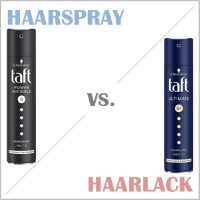 Haarspray oder Haarlack?