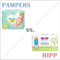 Pampers oder Hipp? (Windeln)