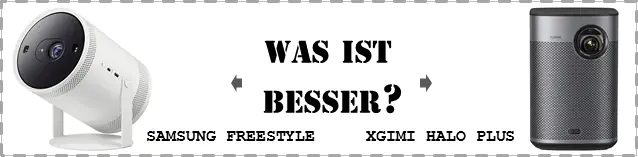 Samsung Freestyle vs XGIMI Halo Plus