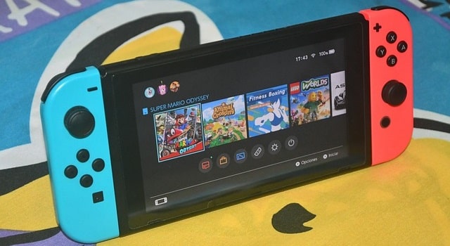 Switch V1 vs V2 Bildschirmhelligkeit