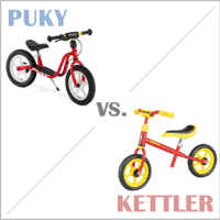 Puky oder Kettler? (Kinder-Laufräder)