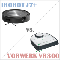 Synslinie Konfrontere Sequel iRobot j7 Plus oder Vorwerk VR300? (Saugroboter) - was ist besser?