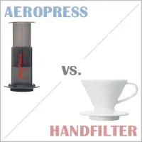 Aeropress oder Handfilter?