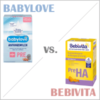 Babylove oder Bebivita? (Babynahrung)