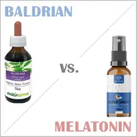 Baldrian oder Melatonin?