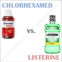 Chlorhexamed oder Listerine? (Mundspülung)