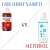 Chlorhexamed oder Meridol? (Mundspülung)