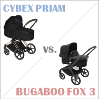 Cybex Priam oder Bugaboo Fox 5? (Kinderwagen)