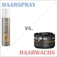 Haarspray oder Haarwachs?