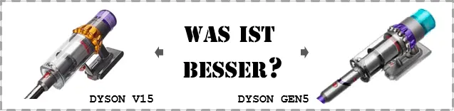 Dyson V15 oder Gen5detect