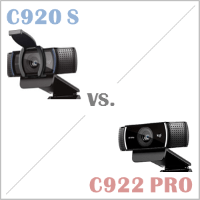 Logitech C920s oder C922 Pro? (Webcams)