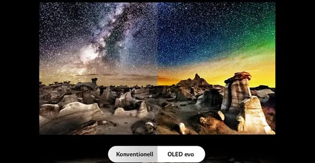 OLED Evo vs Neo QLED Bildqualität