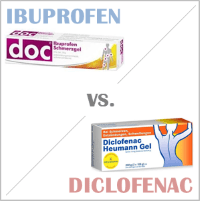 Ibuprofen oder Diclofenac was ist besser