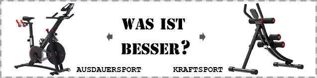 Ausdauersport oder Kraftsport