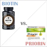 Biotin oder Priorin? (Nahrungsergänzungsmittel)