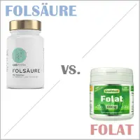 Folsäure oder Folat? (Nahrungsergänzungsmittel)