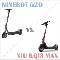 Ninebot G2D oder Niu KQi3 Max? (E-Scooter)