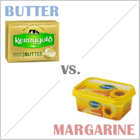 Butter oder Margarine?