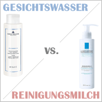 Gesichtswasser oder Reinigungsmilch?