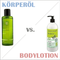 Körperöl oder Bodylotion?