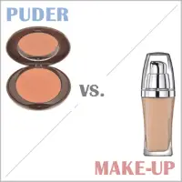 Puder oder Make-up?